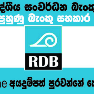 ප්‍රාදේශීය සංවර්ධන බැංකු පුහුණු සහකාර